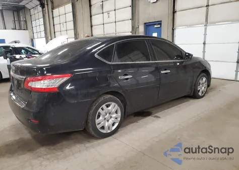 2015 Nissan Sentra S из США, поврежденный, VIN 3N1AB7AP0FY274156